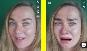 Crying Face Filter Guide Affiche