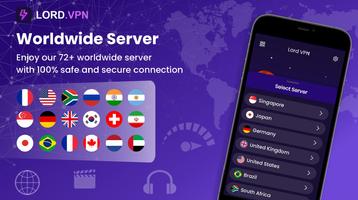 Lord VPN - سريع وآمن تصوير الشاشة 2