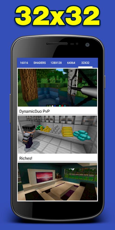 Texture Packs For Minecraft Pe Pocket Edition For Android Apk Download