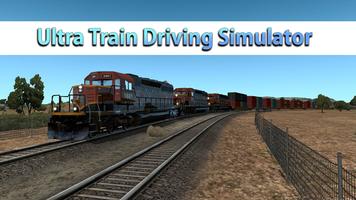 Ultra Train Driving Simulator 海報