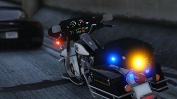 real Police moto bike Chase Screenshot 2