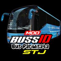 Mod Bussid Bus Pariwisata STJ poster