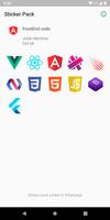 FrontEnd Code Stickers اسکرین شاٹ 1