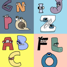 Alphabet Lore Wallpaper HD 4K icon