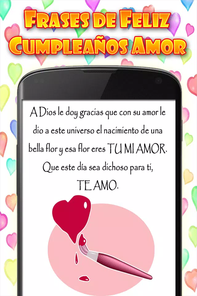 Frases Feliz Cumpleaños Amor Mio APK pour Android Télécharger