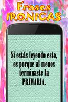 Frases de Ironía الملصق