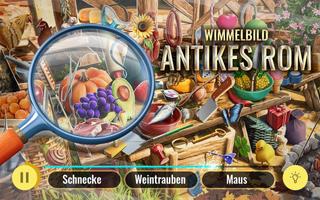 Antikes Rom Wimmelbild-Spiele – Römisches Reich Plakat