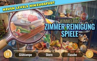 Zimmer Reinigung Spiele - Haus Aufräumen Plakat