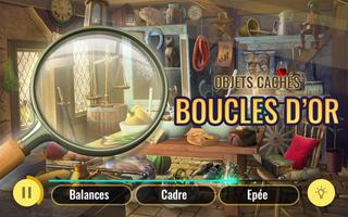 Boucles D'or - Les Trois Ours Jeux De Nettoyage Affiche