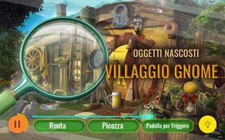 Poster Villaggio Fantasia Di Elfi - Giochi Di Pulizia