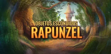 Jogo de Rapunzel Princesa Presa Objetos Escondidos