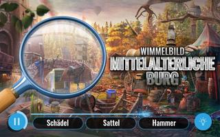 Mittelalterliche Burg Plakat