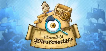 Piratenschiff Wimmelbildspiel – Suchen Und Finden
