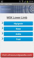 MSK ultrasound Lower Limb 海報