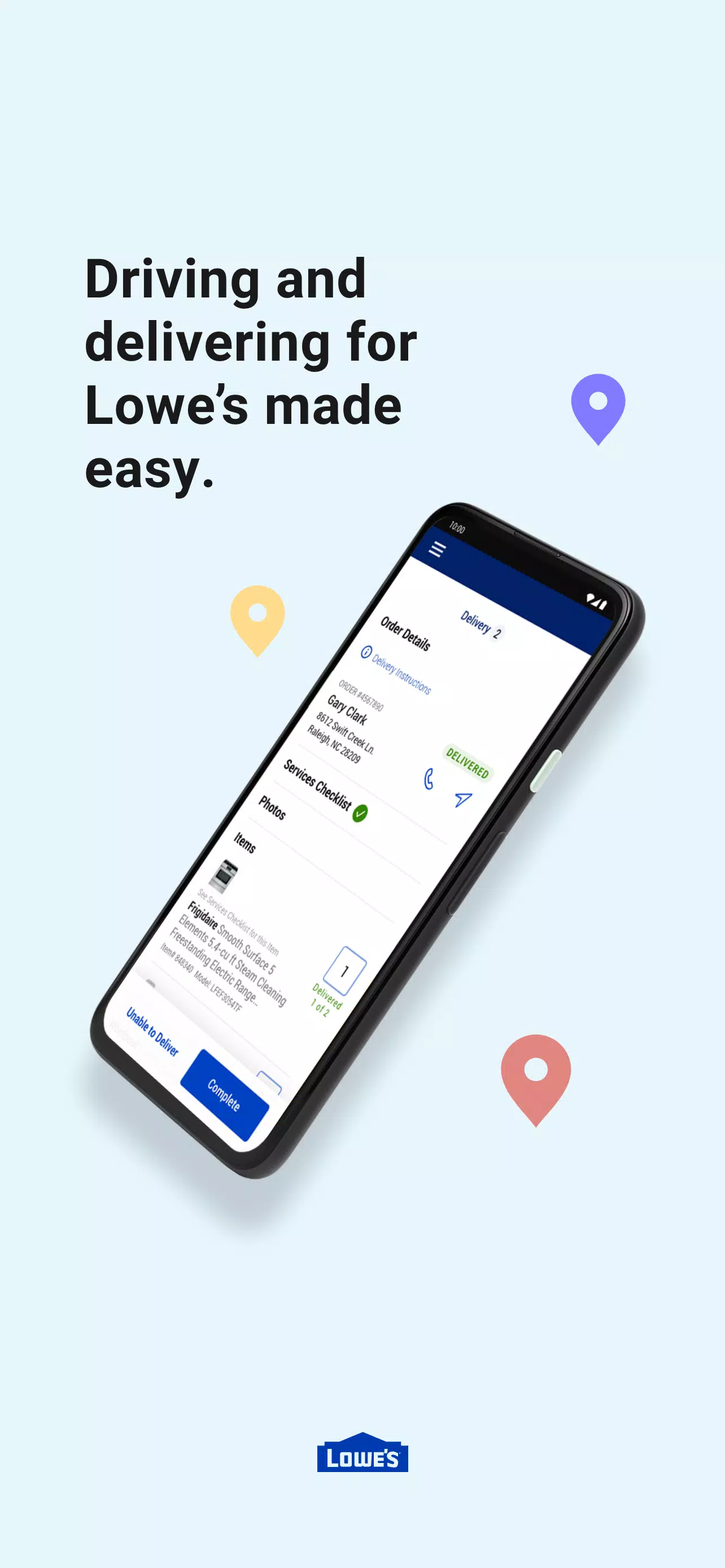Delivered, by Lowe's for Android - APK Download