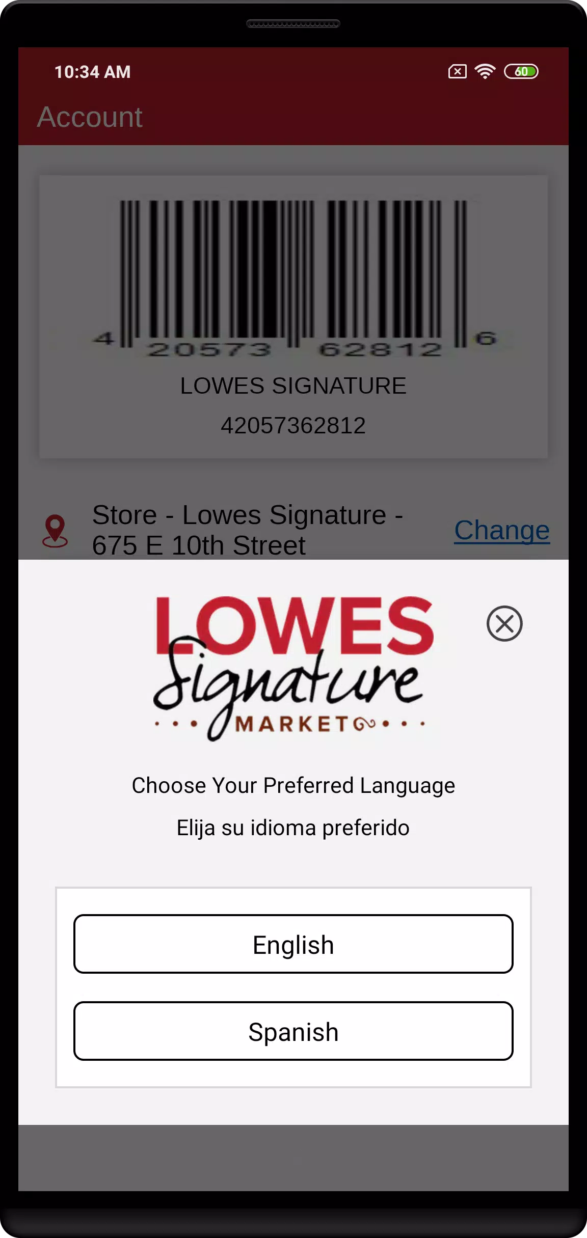 Lowe's Signature Market - Coupons