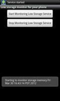 Low Storage monitor capture d'écran 2
