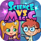 Science vs Magic - 2 Player Games icon