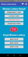 Bhutan Daily Lottery Result poster