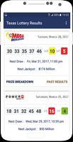 Texas Lottery Results Affiche