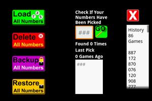 Pick 3 Lottery Tracking Pro screenshot 1