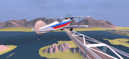 Airplane Real Flying Simulator ภาพหน้าจอ 1