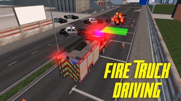 Feuerwehrspiel-Simulator Plakat