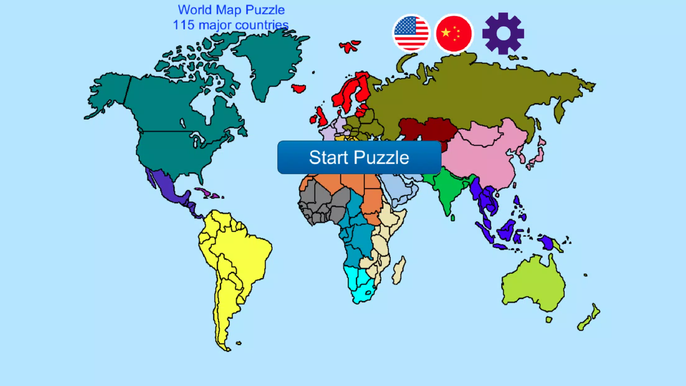 World Map Puzzle APK for Android Download