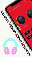 headphones volume booster poster