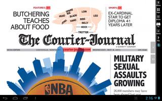 Courier Journal eNewspaper captura de pantalla 2