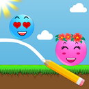 APK Love Ball: Draw Line