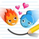 Love Balls Draw: Fire Boy Ice Girl – Cut the Rope APK
