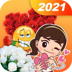 Love Rose GIF Stickers アプリダウンロード