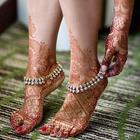 Foot mehndi designs for  2019 brides icône