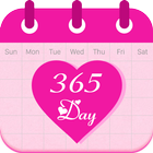 آیکون‌ Love days counter - Love diary