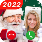 Icona Fake video call from Santa