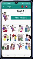 استكرات رومانسية - ملصقات الحب تصوير الشاشة 1