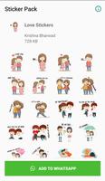 WAStickerApps : love stickers poster