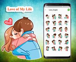 WAStickerApps Love of My Life Sticker for WhatsApp capture d'écran 3