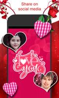 Love Locket Photo Frames HD imagem de tela 3