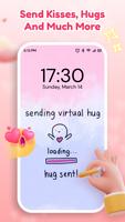 Lovy: Love Lockscreen Drawing screenshot 2