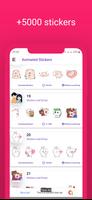 Animated Love Stickers 截图 2