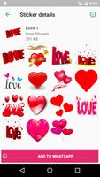 Love Sticker for WhatsApp - WAStickerApps Affiche