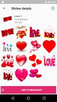 Love Sticker for WhatsApp - WAStickerApps постер