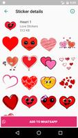 Love Sticker for WhatsApp - WAStickerApps Ekran Görüntüsü 2