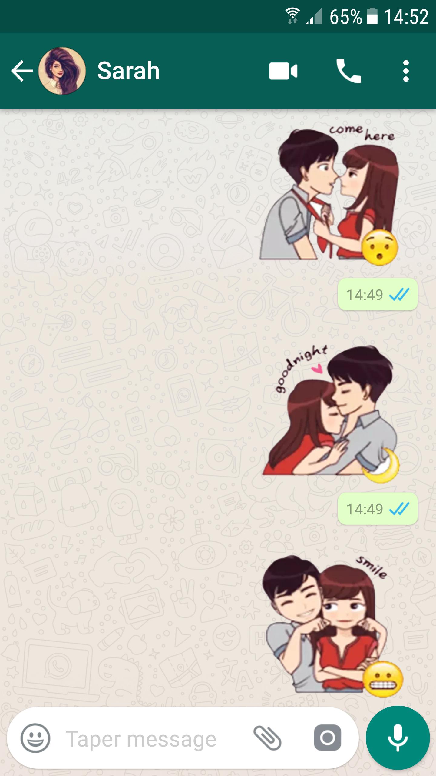 Cute Love Stickers For Whatsapp For Android Apk Download