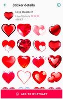 Love Stickers for WhatsApp - WAStickerApps ❤️❤️❤️ capture d'écran 2