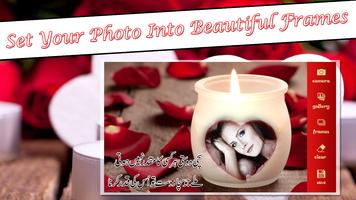 Love Poetry Photo Frames capture d'écran 3