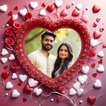 Love photo frame app 圖標