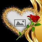 Love photo frame design 圖標